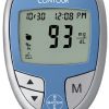 Blood Glucose Meter Contour 5 Second Results Stores Up To 480 Results , 14 Day Averaging No Coding Required